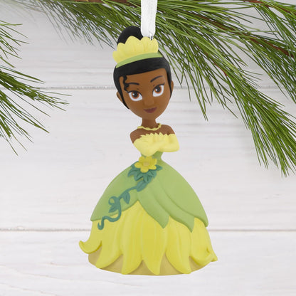 Hallmark Disney Princess Tiana - Adorno de Navidad estilizado, Regalos para Fans de Disney