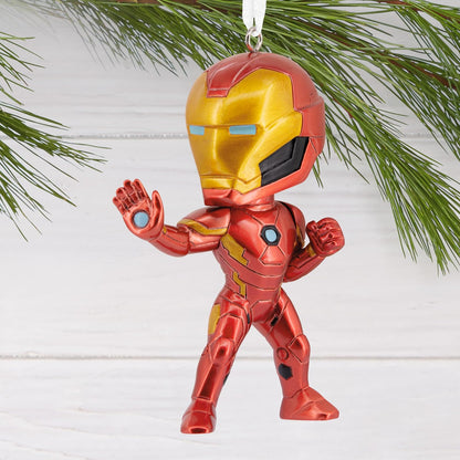 Hallmark - Adornos de Navidad estilizados para Hombre de Hierro, Regalos de superhéroes