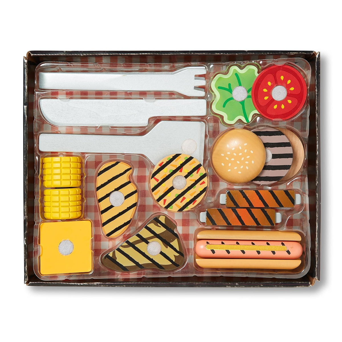 Melissa & Doug Grill & Serve BBQ Set