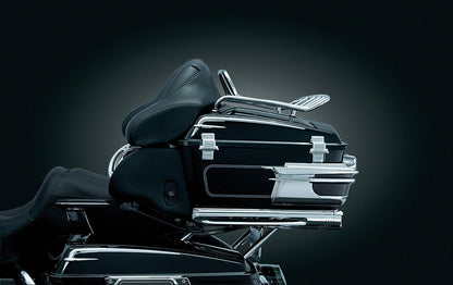 Kuryakyn 8973 - Accesorio para Maletero y Equipaje, Ajuste rápido Tour-Pak para Motocicletas Harley-Davidson de 1997 a 2013, Color Cromado