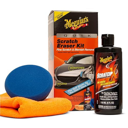 Meguiar's Kit para Remover Rayones Localizados, Negro, G190200