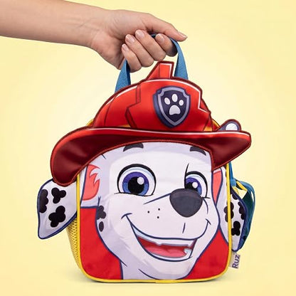 Ruz Lonchera Infantil y Preescolar | Paw Patrol | 100% Poliéster Capacidad 3 Litros | Bolso de Poliéster para Niños con Forro Interno y Cierre de Cremallera | Recomendado desde 3 años