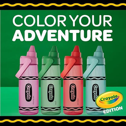CamelBak Crayola Chug Tritan Renew Botella de agua de flamenco rosa, 25 onzas