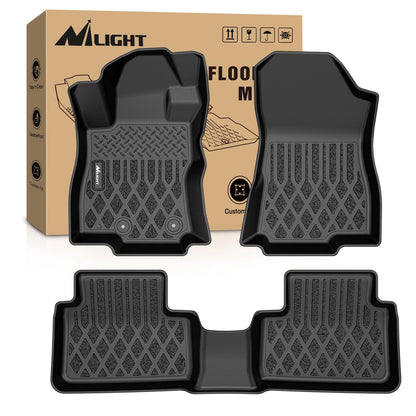 Nilight TPE - Alfombrillas de Piso para Subaru Forester 2025 2026 (no para híbridos y Naturales) para Todo Tipo de Clima, Ajuste Personalizado
