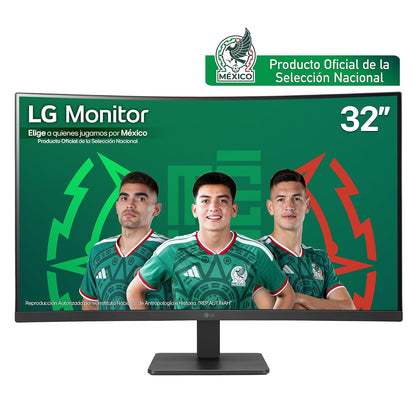 LG Monitor 32MR50C-B, PC Monitor 32" IPS Full HD (1920 x 1080), Refresh Rate 100 Hz, Response Time 5 ms, Modo de Lectura, Flicker Safe, AMD FreeSync