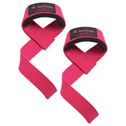 Harbinger Correas Acolchadas NeoTek para Levantamiento de Pesas - Correa de elevación - Rosado