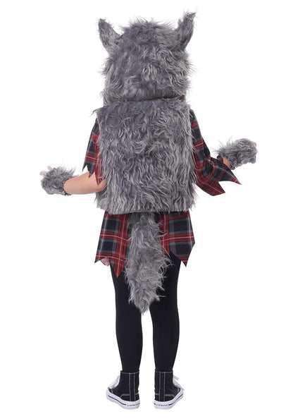 California Costumes Girls Wee-Wolf Werewolf Halloween Fancy Dress