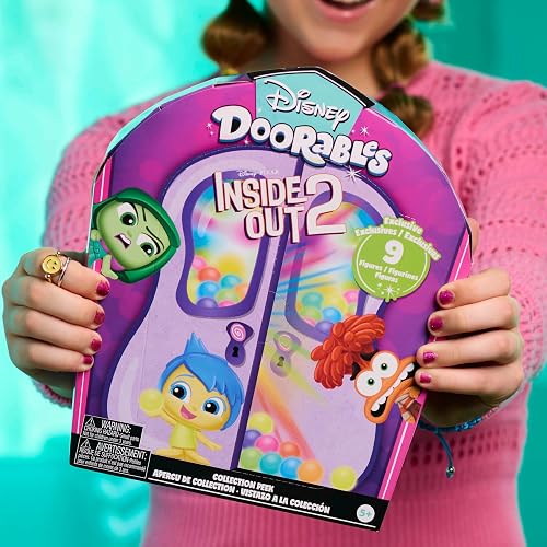 Just Play Figuras Disney Doorables Squish’Alots Series 3, 9 Piezas, estatuillas coleccionables de 3,8 cm, Juguetes para niños a Partir de 5 años