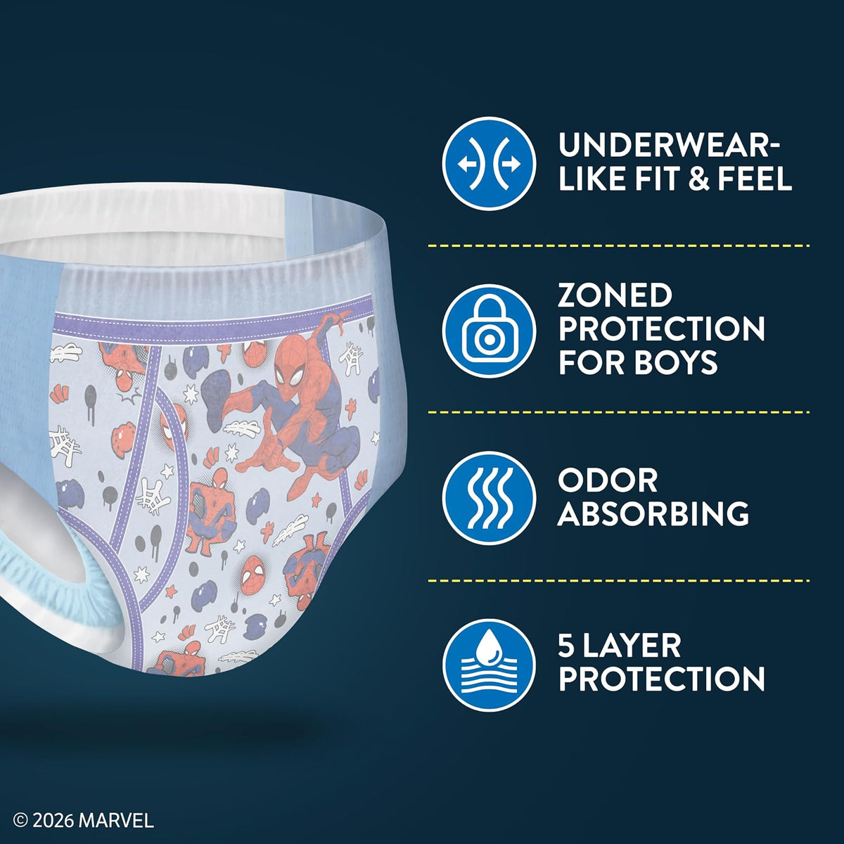 GoodNites Bedtime Underwear for Boys, S-M, 14 Ct. (Packaging May Vary)