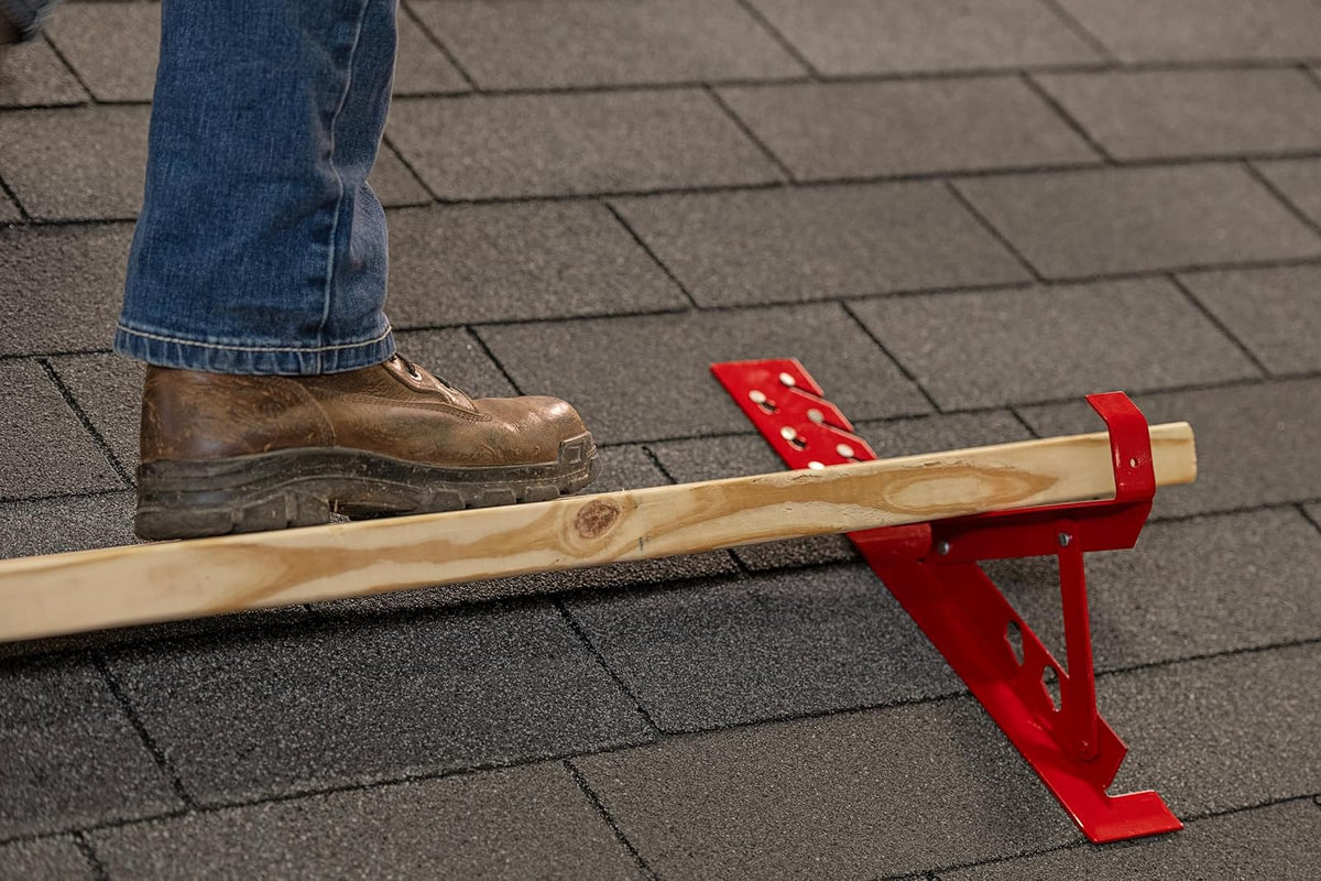 Guardian Fall Protection 2503Q Soporte ajustable resistente para uso con techos de 18/12, ángulo fijo de 60 grados