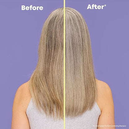 Matrix So Silver Shampoo de Matrix | Shampoo matizador morado ideal para neutralizar tonos amarillos en el cabello rubio o platinado 300ml