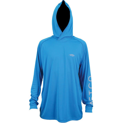 Aftco Jersey Samurai Hooded, Color Azul