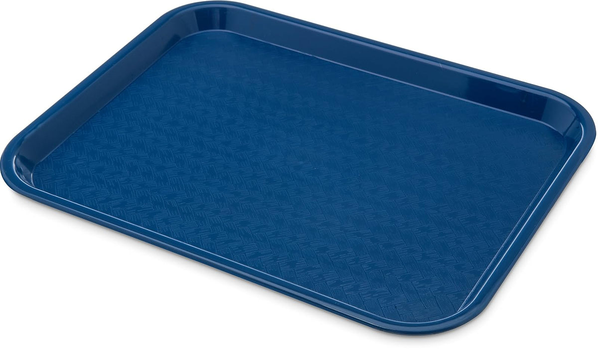 Carlisle Bandeja de Plástico para Cafetería, Antideslizante - Azul - Pack of 24 - Cafe® (paquete de 24)