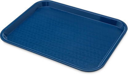 Carlisle Bandeja de Plástico para Cafetería, Antideslizante - Azul - Pack of 24 - Cafe® (paquete de 24)