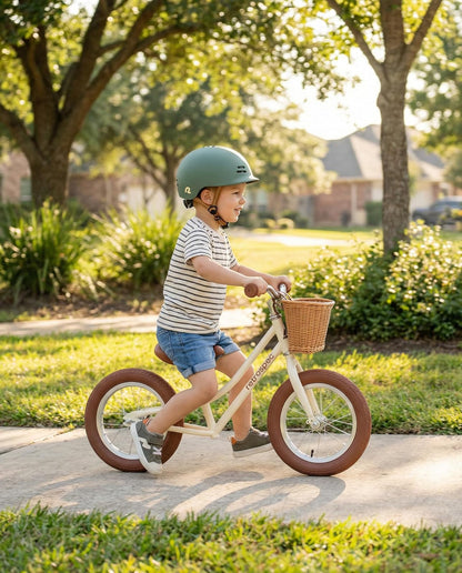 Retrospec Baby Beaumont - Bicicleta de Equilibrio para niños pequeños, sin Pedales, neumáticos Acolchados con Aire para niños y niñas de 1 a 3 años, con Altura de Asiento Ajustable