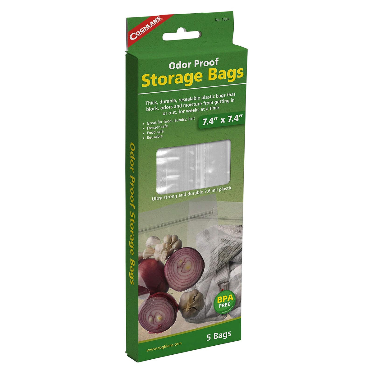 Coghlan's Odor Proof Storage Bags - Una talla - Transparente