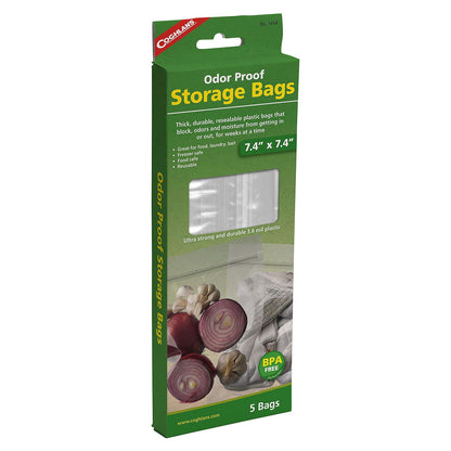 Coghlan's Odor Proof Storage Bags - Una talla - Transparente