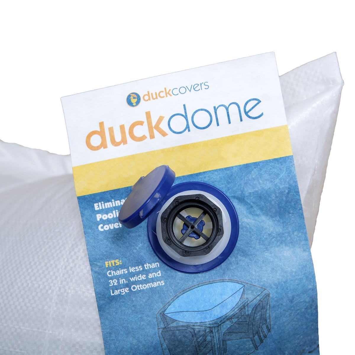 Duck Covers Duck Dome Airbag for Rectangle/Oval Tables Greater than 97" Long (With or Without Chairs), or Sofas Greater than 88" Long