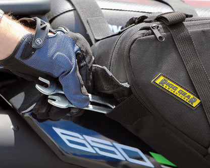 Nelson-Rigg RG-020 Alforjas Deportivas Duales para Motos Sport Enduro KTM, Honda, Yamaha, Suzuki, Negro, 15 L