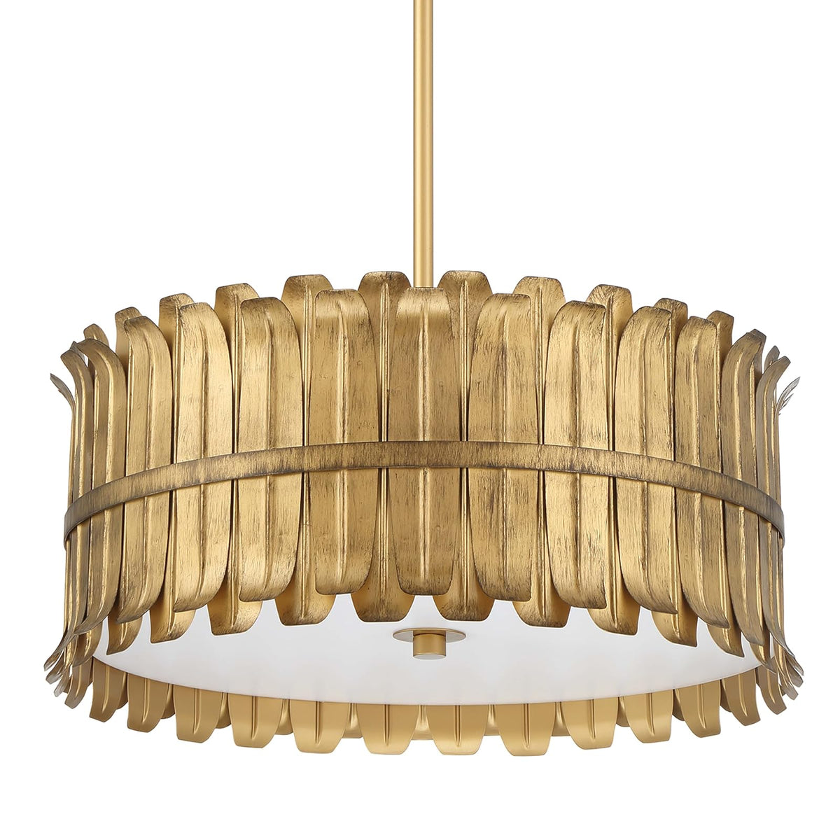 HUNTER Candelabro Valdaz Dorado 3 Luces 18 pulgadas
