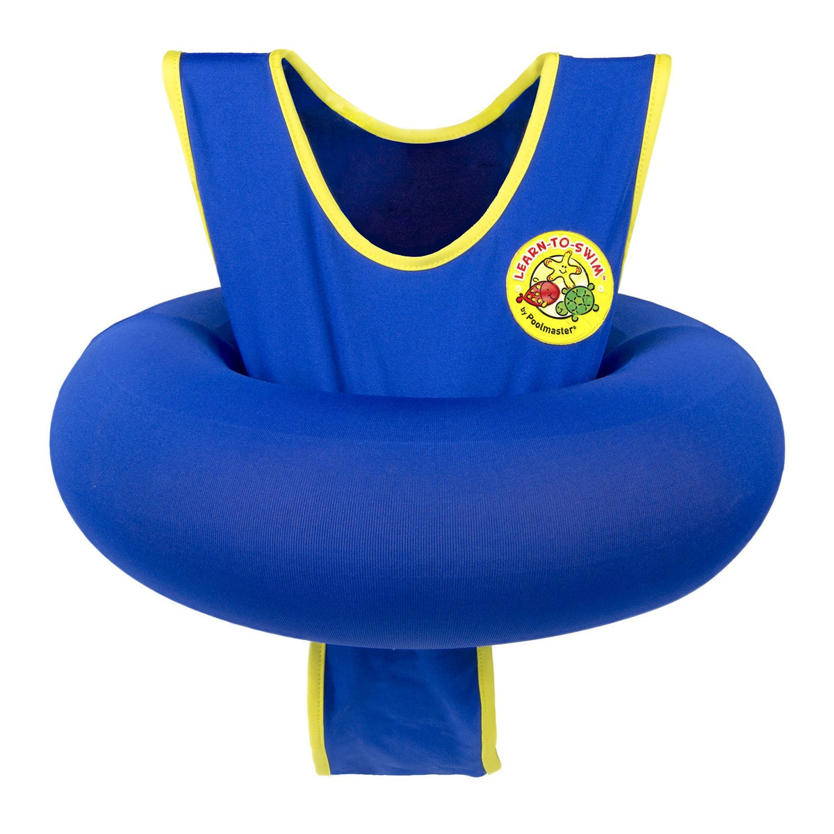 Poolmaster - Chaleco de Aprendizaje para Nadar, Entrenador de natación de Tubo Ajustable y Ayuda de natación para niños de 3 a 6 años, Color Azul