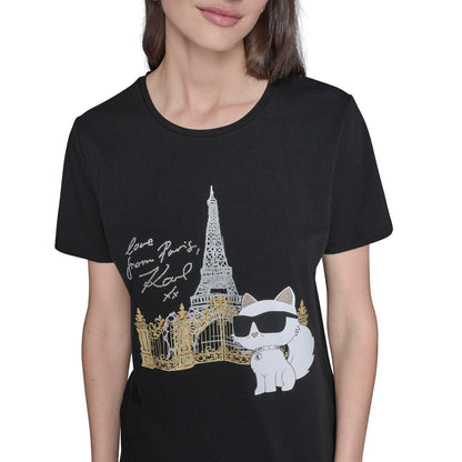 Karl Lagerfeld - Playera de Manga Corta