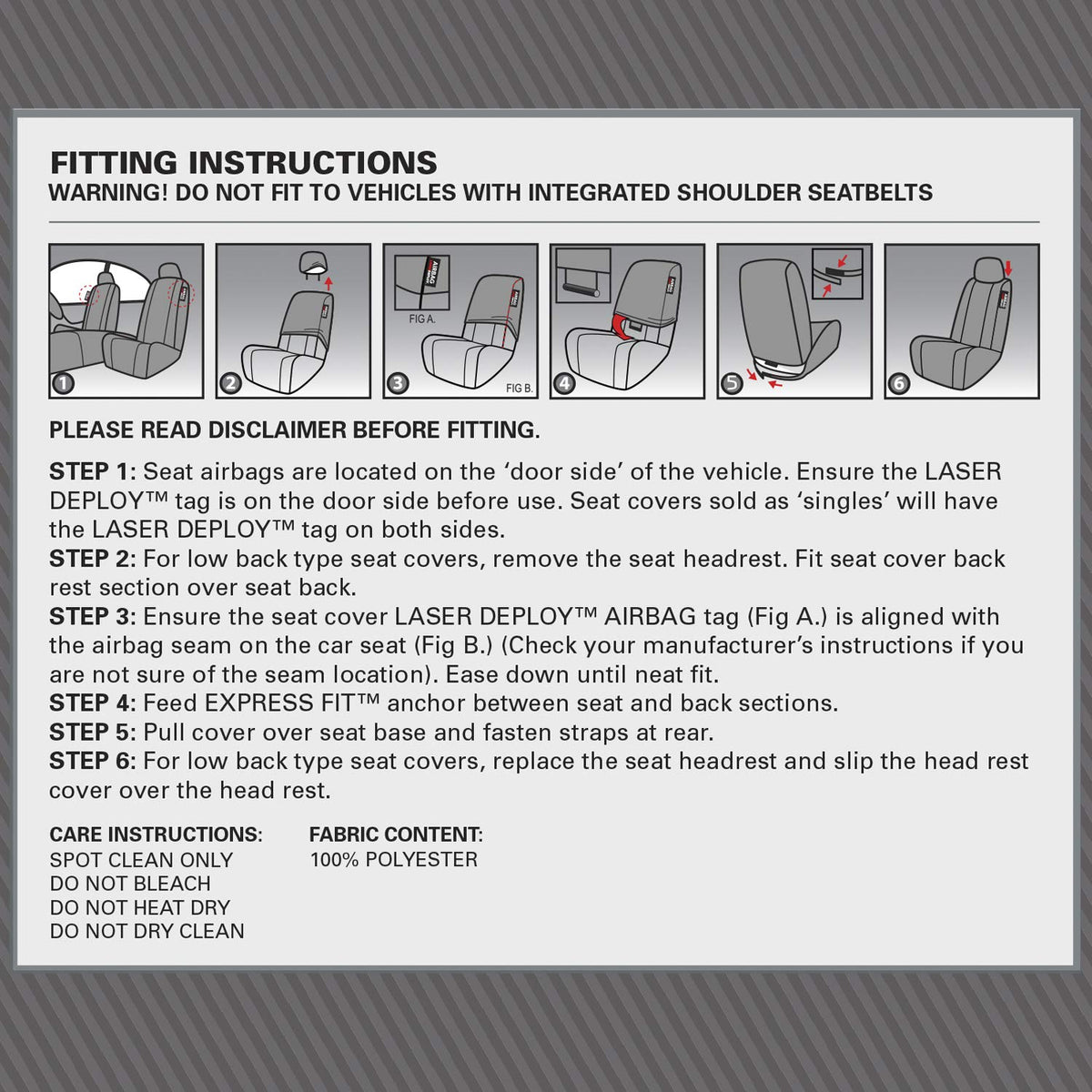 DICKIES 3003324LD, Trader - Funda de Asiento Resistente al Agua, Color Negro