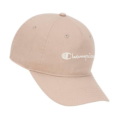 Champion Script Embroidery Washed Cotton Twill Adjustable Baseball Cap Gorra de béisbol Mujer