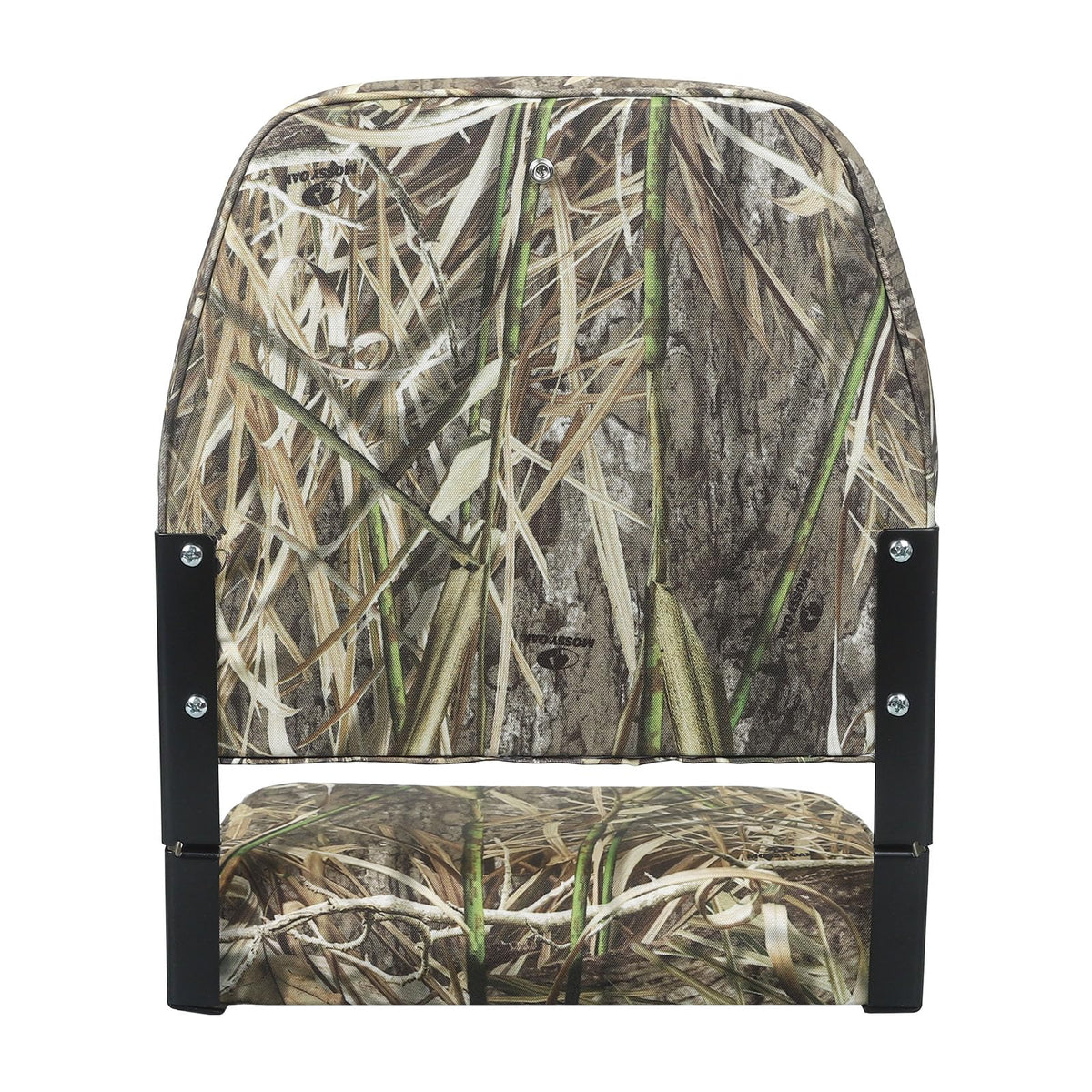 Ergoseat Asiento Plegable Acolchado para Barco con Respaldo Bajo | Plegable plano para almacenamiento, vinilo marino, resistente a los rayos UV y desgarros, bisagras de aluminio