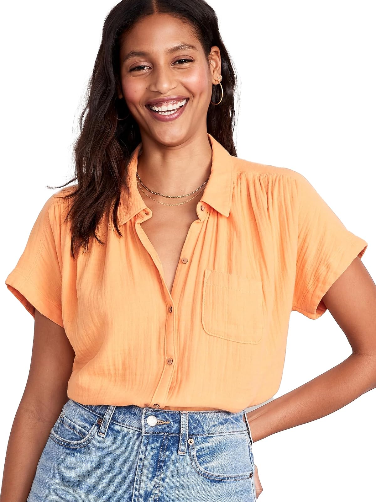 OLD NAVY 656655-005M Blusa, Mujer