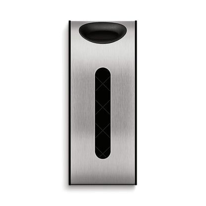 simplehuman, dispensador de bolsas de pared, acero inoxidable cepillado
