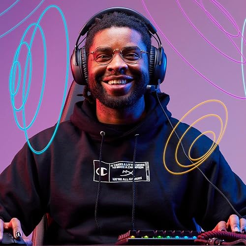 HyperX Cloud III, Auriculares Gaming con Cable, Cancelación de Ruido, Compatibles con PC, PS5, PS4, Xbox Series X|S, Xbox One, Nintendo Switch, Mac, Negro (727A8AA)