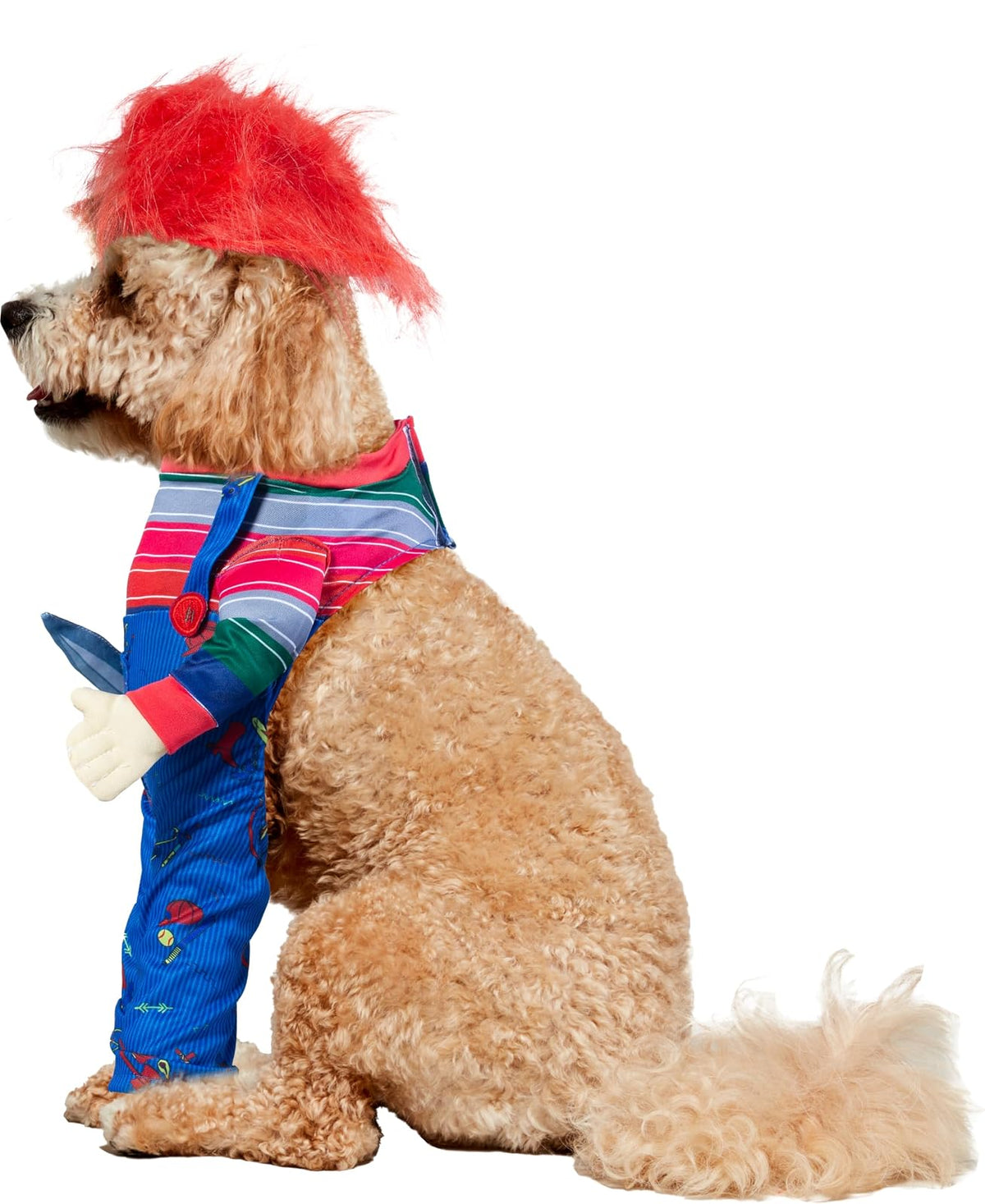 Rubies Chucky - Disfraz para Mascotas, tamaño pequeño