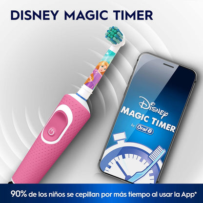 Oral-B Marvel Spider-Man, Cepillo de Dientes Eléctrico Infantil (+3 años), Cabezal Redondo + Oral-B Disney Frozen, Cepillo de Dientes Eléctrico Infantil (+3 años), Cabezal Redondo