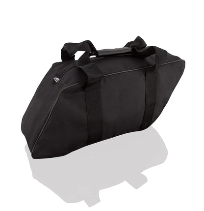 Hopnel Show - Forro Chapado en Cromo HDSL para alforjas Harley Davidson H-D Touring Road King Electra Road Glide Ultra Classic Honda Yamaha Kawasaki Indian (Estilo CVO/OEM) Mediano