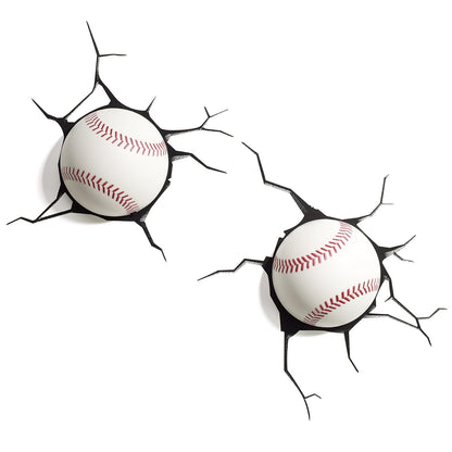 3D Light FX 816733001128 Pelota de Beisbol, pack of/paquete de 1
