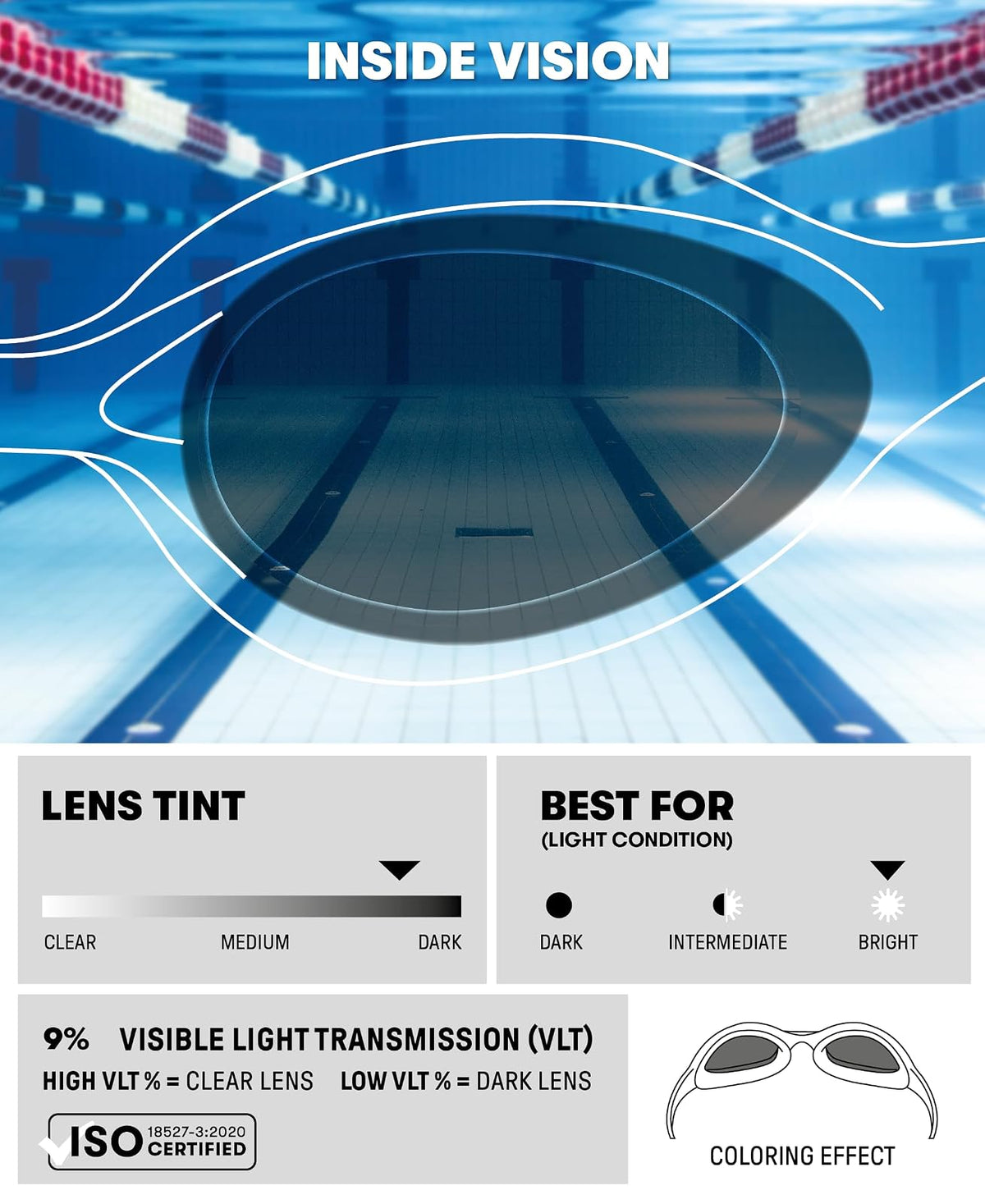 Arena Espejo Spider Jr anteojos de natación Unisex Adulto