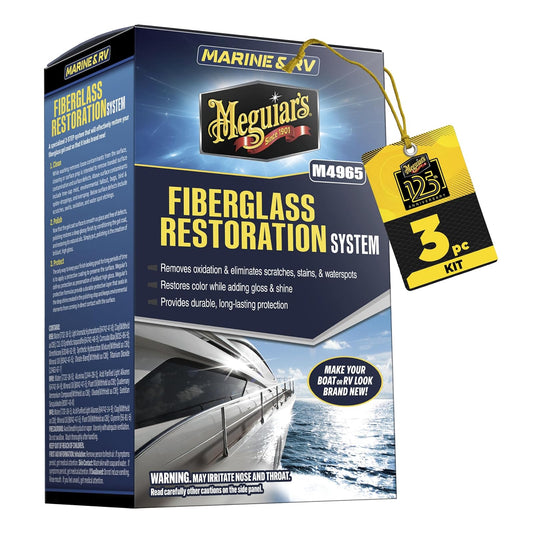 Meguiar's Sistema de Restauración de Fibra de Vidrio M4965, 1 Kit