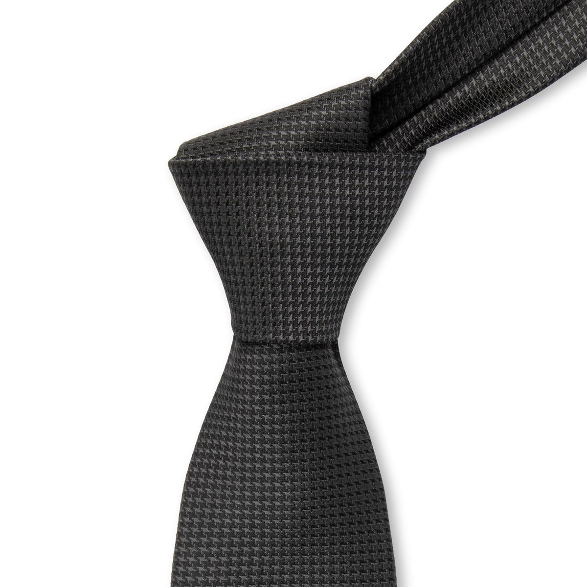 Calvin Klein - Corbatas clásicas para hombre, color azul marino y patrón, tallas regulares y extra grandes