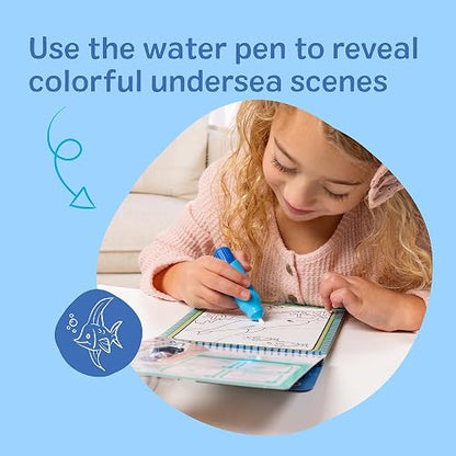 Melissa & Doug Bloc Revelador Para Colorear Con Agua - Mundo Submarino