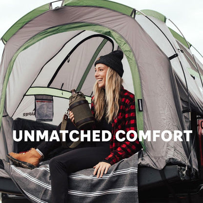 Napier Backroadz - Cama de camión con Revestimiento de Material Impermeable, cómoda y espaciosa Tienda de campaña para 2 Personas, Cama Regular compacta y de tamaño Completo, Cama Larga, Tienda de