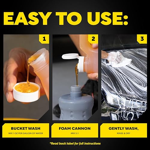 MEGUIAR'S 's Oro Clase para Lavado de Automóvil, 1 Galón