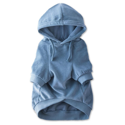Pet Passion - Chamarra con Capucha para Perros pequeños, medianos y Grandes, Tela Vaquera decolorada, Talla XXL