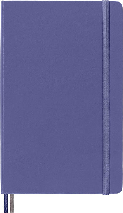 Moleskine Libro de registro de arte, tapa dura, grande (5 x 8.2 pulgadas), punteado, violeta lavanda, 160 páginas