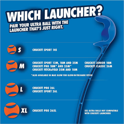 Chuckit 26-Inch Pro Ball Launcher for Larger Dogs, Large