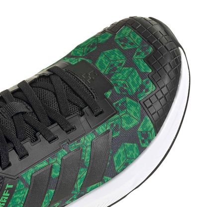 adidas Tenis Minecraft Fortarun 4.0 Niños Casual Negro