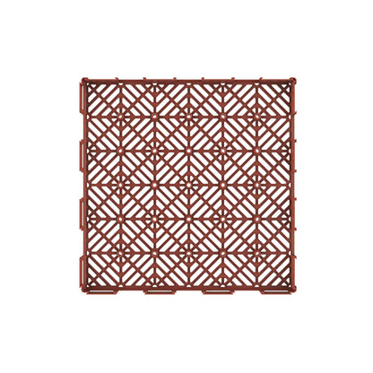 Pure Garden 50-147 Interlocking Patio, Deck or Garage Floor Tiles, 12 x 12