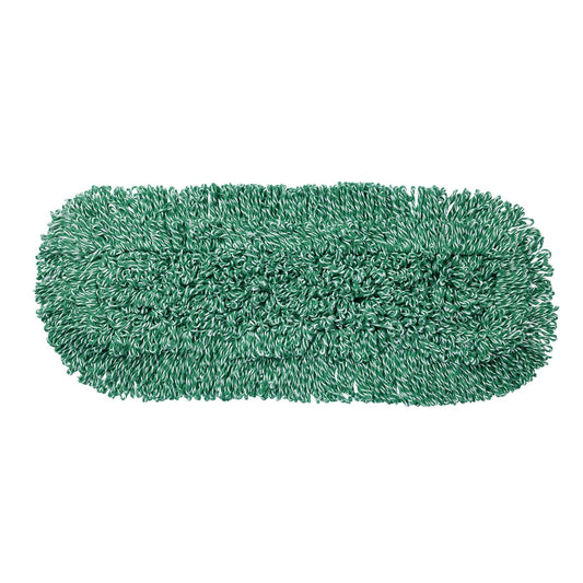Rubbermaid Commercial FGJ85900GR00 - Trapeador para polvo (mezcla de microfibra, 182.88 cm), color verde, Verde, 60.96 cm