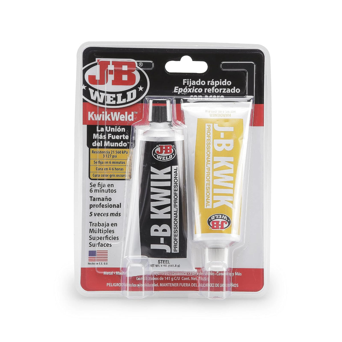 J-B Weld JB Weld Oficial Adhesivo Epoxico Secado Rapido Profesional 8271SPA 284gr