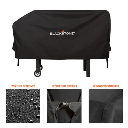 - Funda para parrilla (52 pulgadas de ancho x 27 pulgadas de largo x 27 pulgadas de alto), resistente al agua, resistente a la intemperie, 5091, cubierta de barbacoa de poliéster 600D para